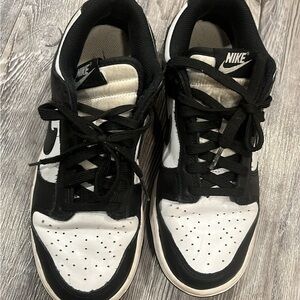 Nike Classic Black and White Dunks- used condition